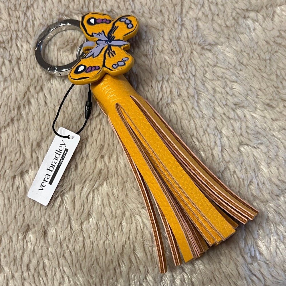 VERA BRADLEY Butterfly Key Chain